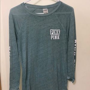 Pink long sleeve shirt